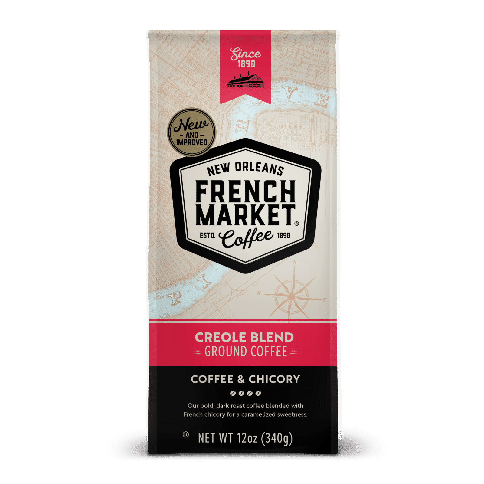 Creole Blend Bag French Market Coffee
