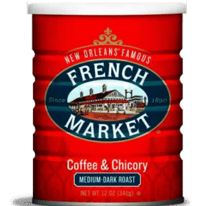 Medium-Dark Roast Ground Coffee & Chicory Can