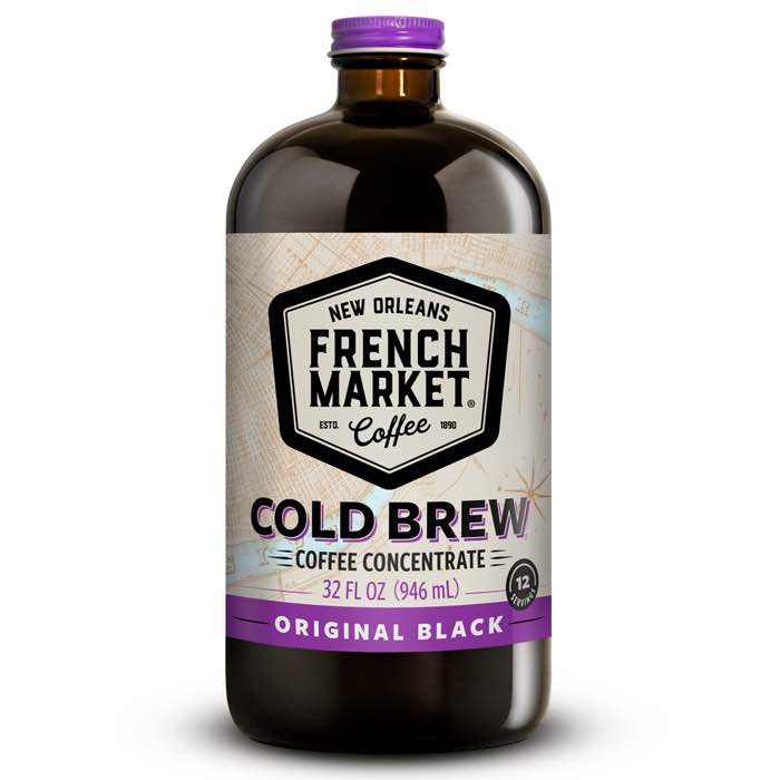 Cold Brew Coffee Concentrate - Original Black - French Market Coffee