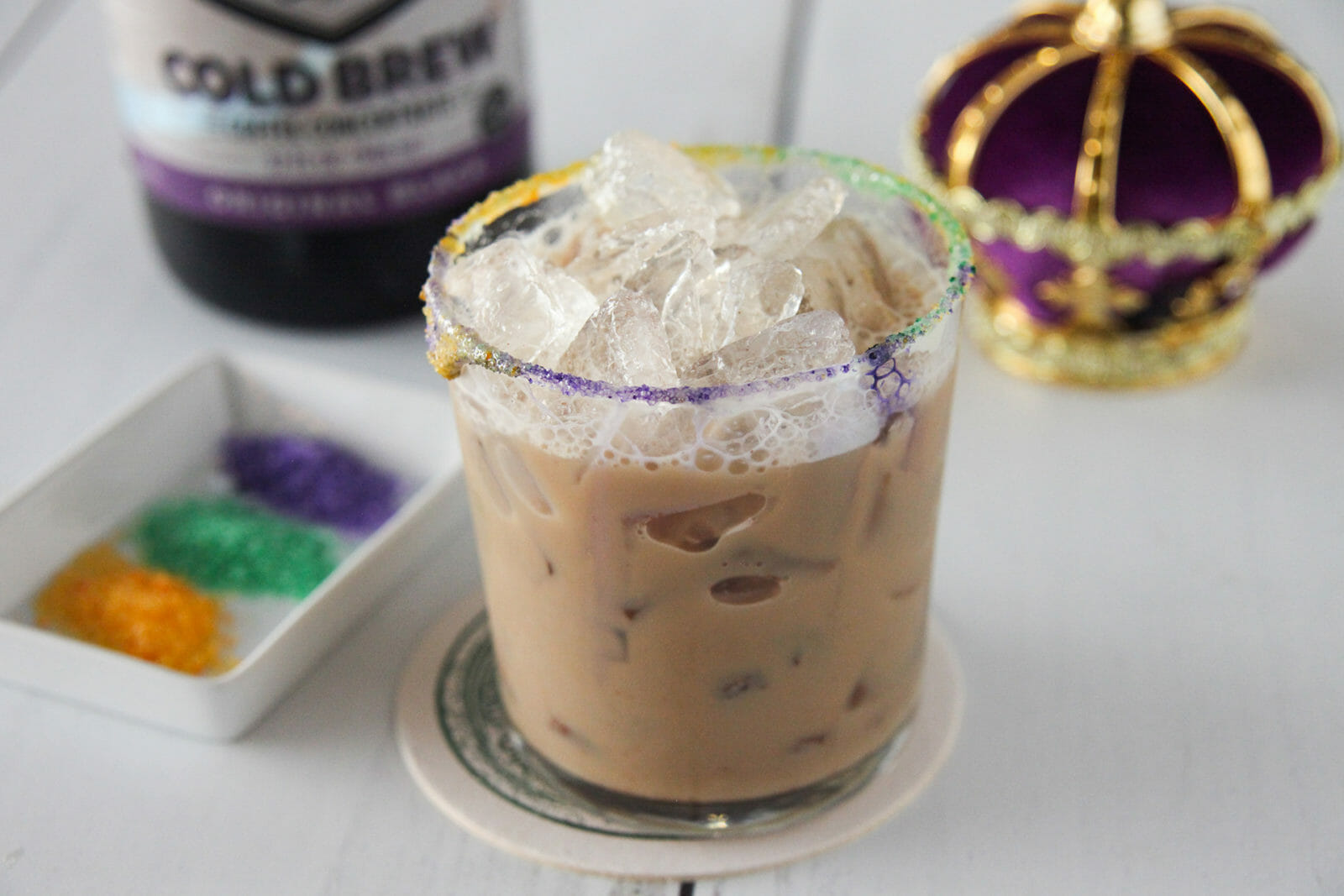 Cold Brew King Cake Cocktail French Market Coffee