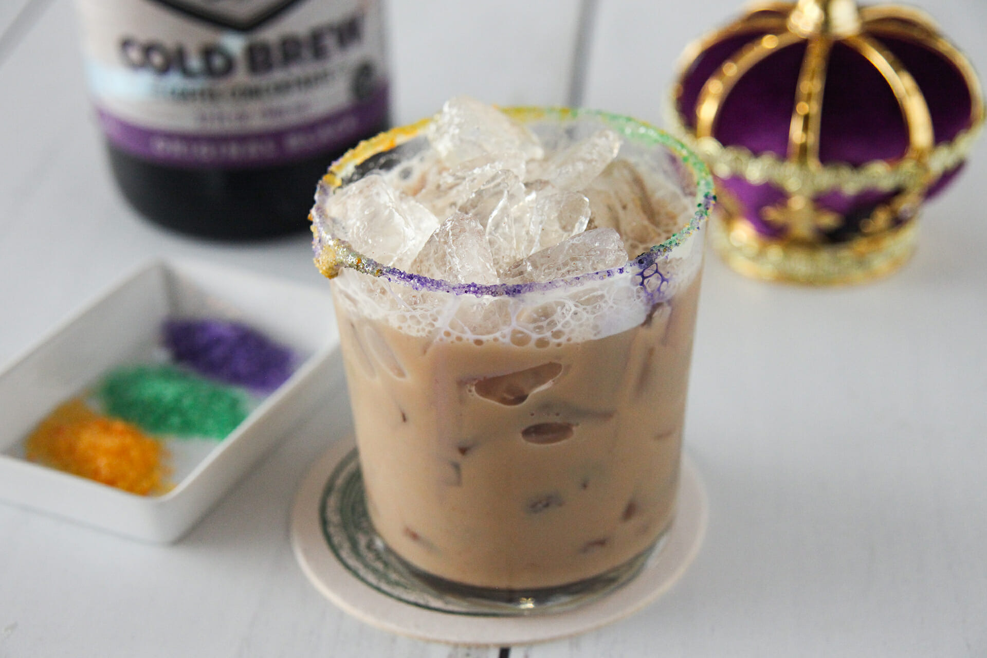 Cold Brew King Cake Cocktail French Market Coffee